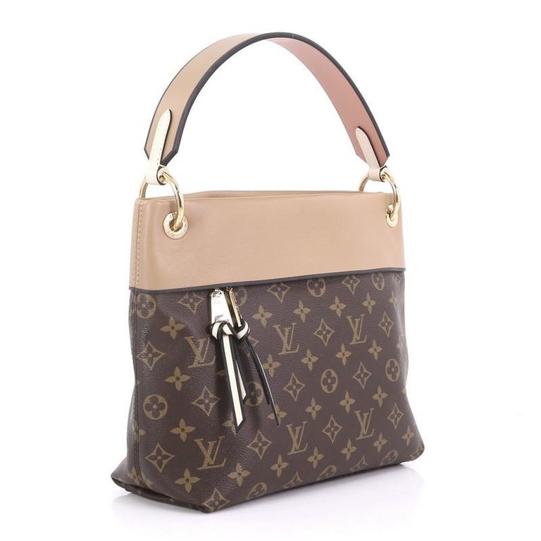Louis Vuitton Tuileries Besace Bag Monogram Canvas with Leather at 1stdibs