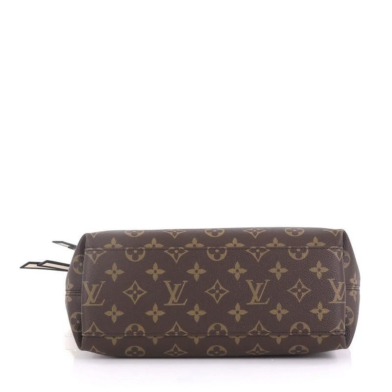 Women's Louis Vuitton Tuileries Besace Bag Monogram Canvas with Leather