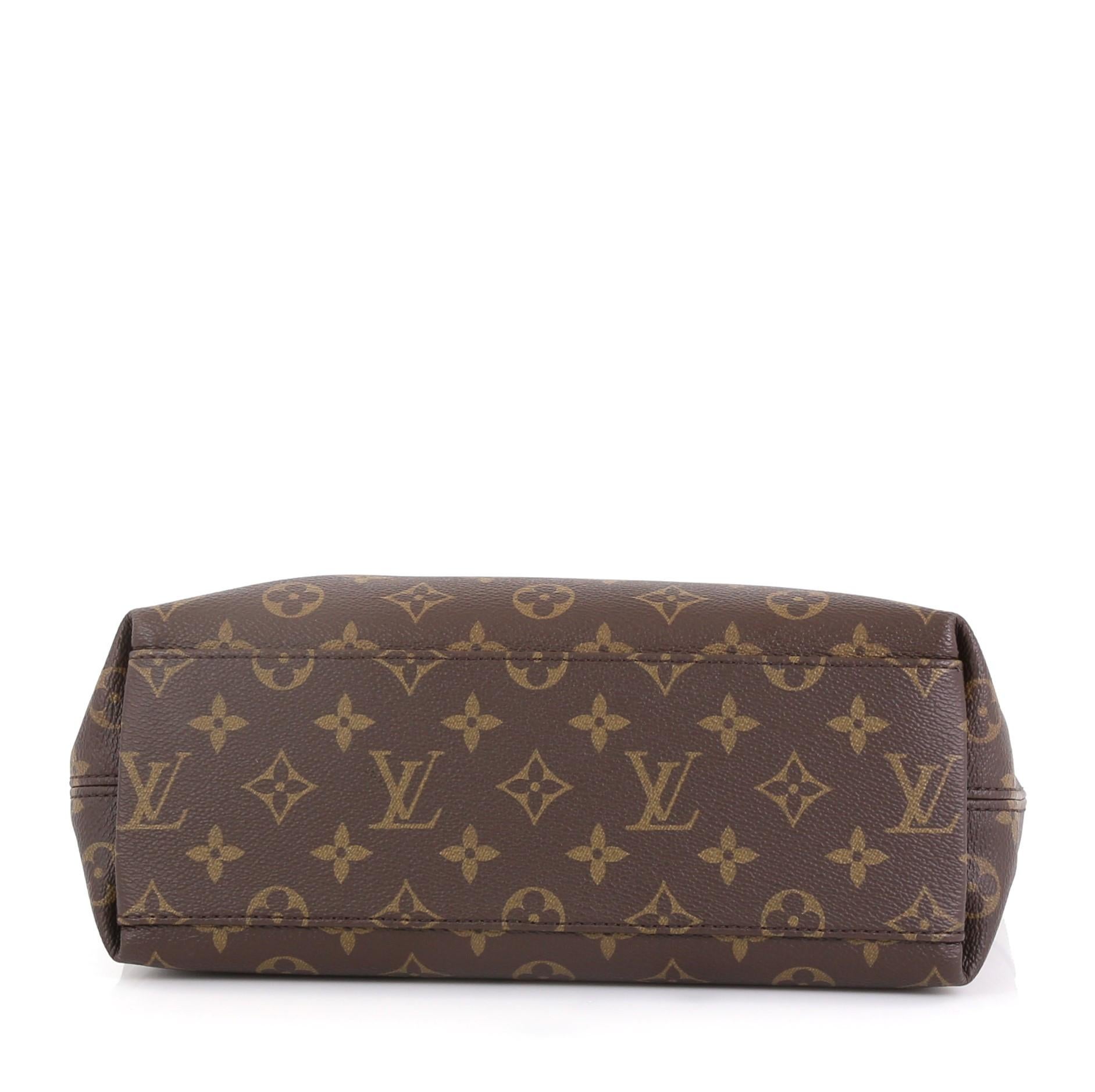 Women's or Men's Louis Vuitton Tuileries Besace Bag Monogram Canvas with Leather