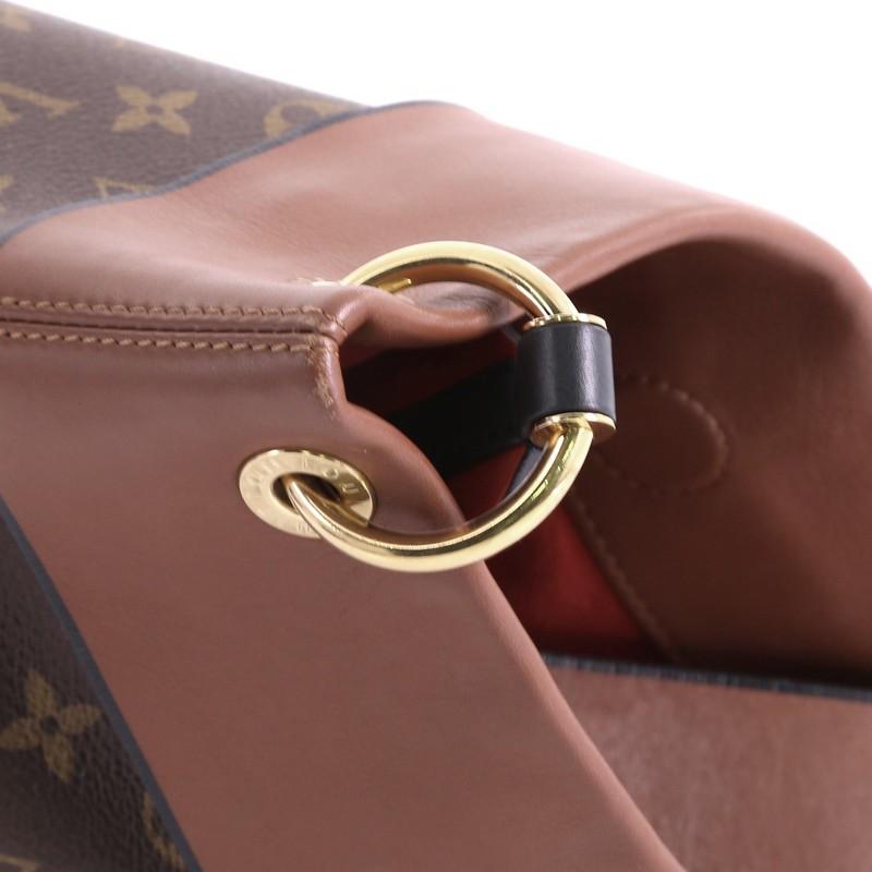 Louis Vuitton Tuileries Besace Bag Monogram Canvas with Leather 2