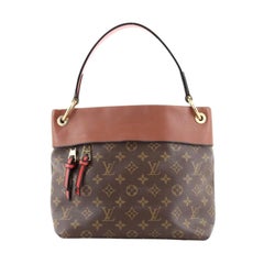Louis Vuitton Tuileries Besace Tasche Monogram Canvas mit Leder