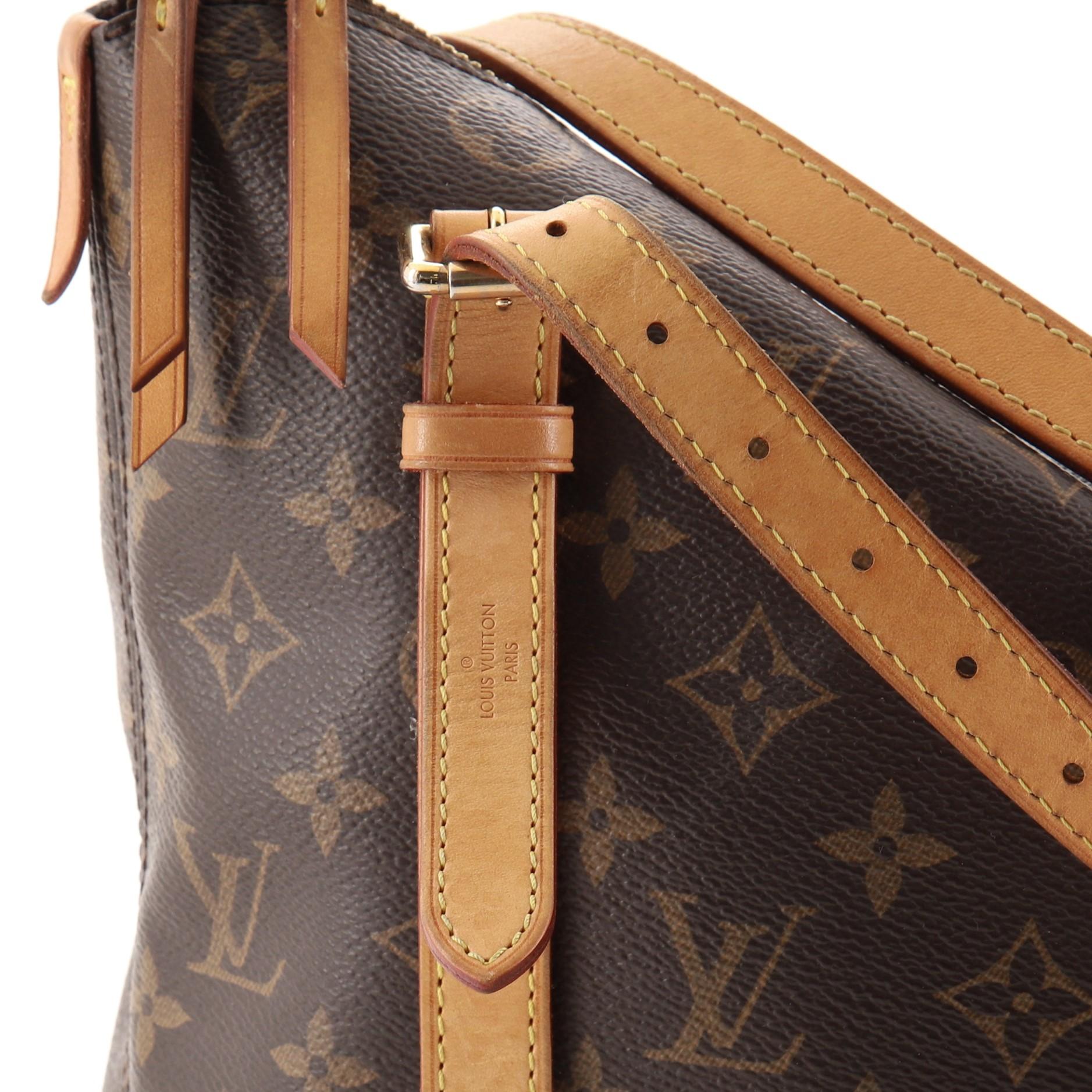 Louis Vuitton Tuileries Handbag Monogram Canvas 1