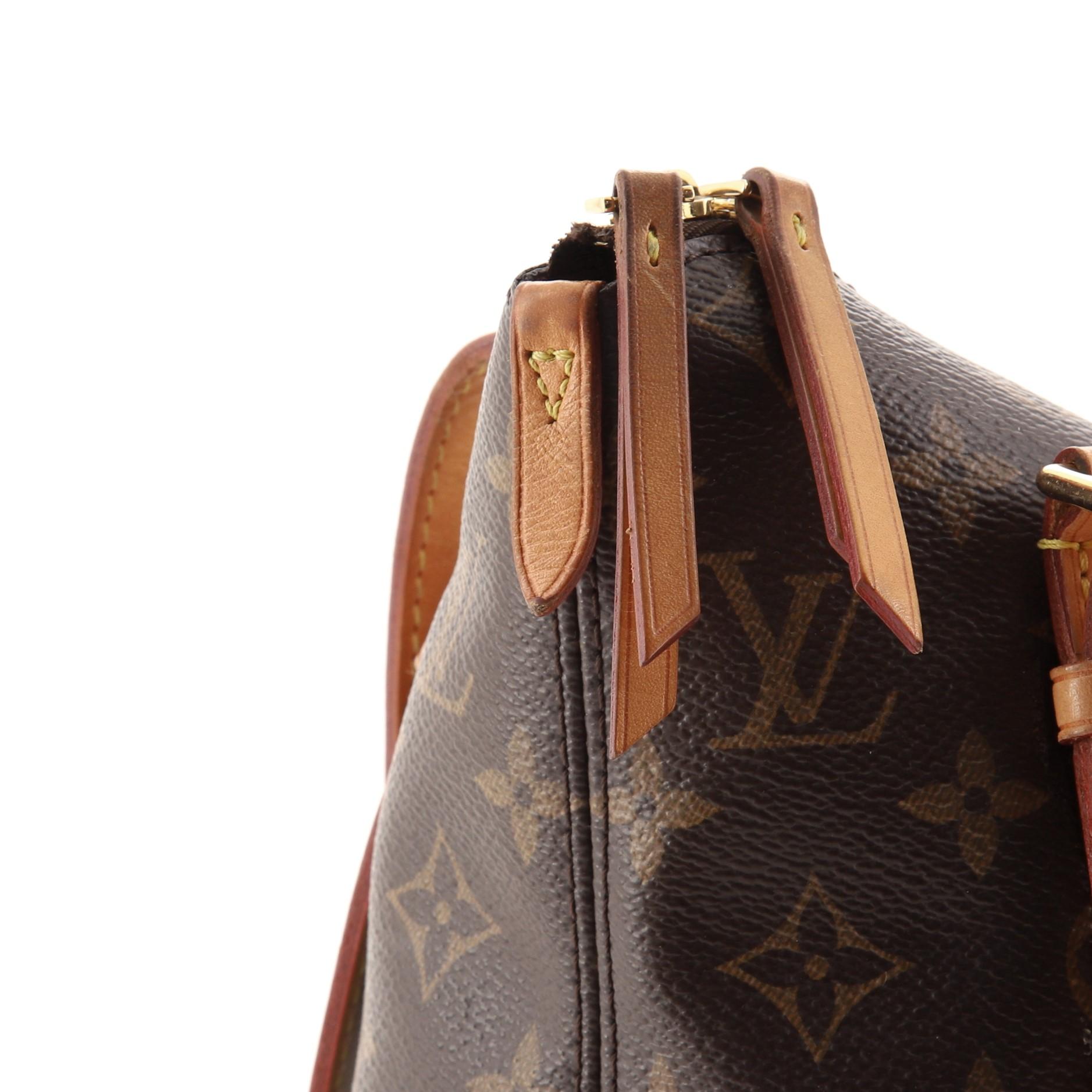 Louis Vuitton Tuileries Handbag Monogram Canvas 2
