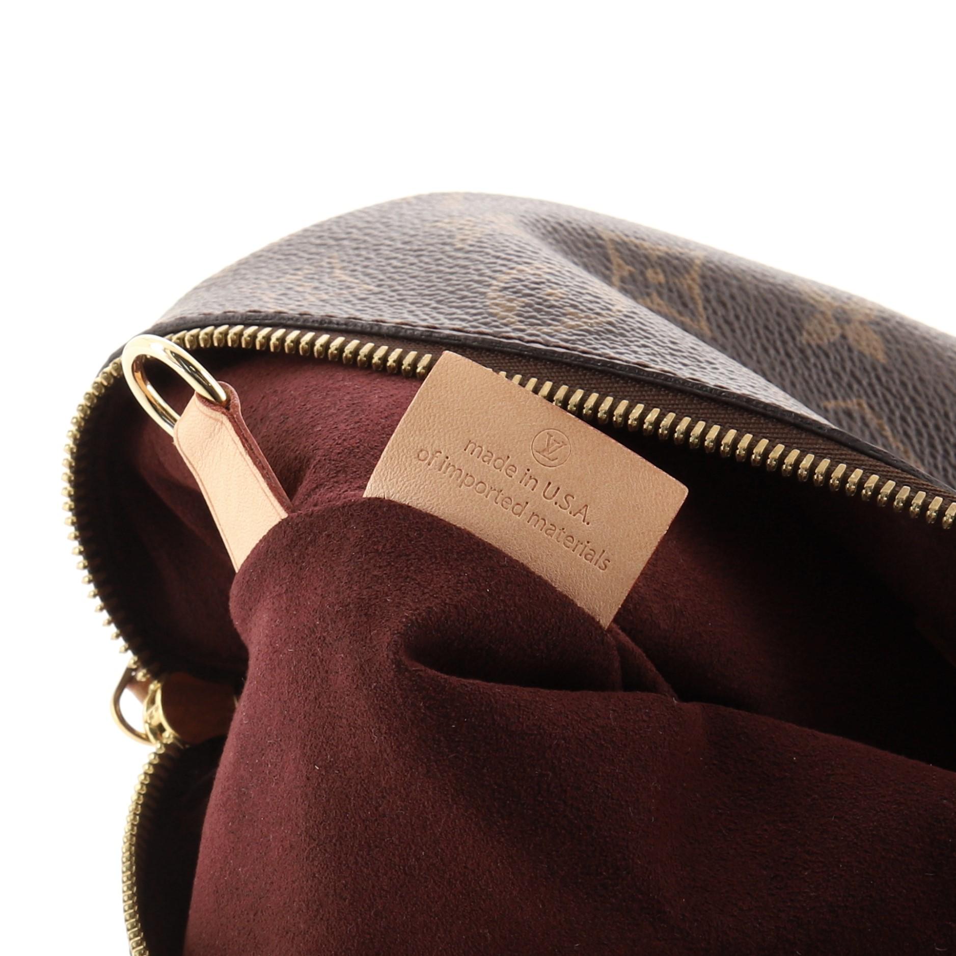 Louis Vuitton Tuileries Handbag Monogram Canvas 3