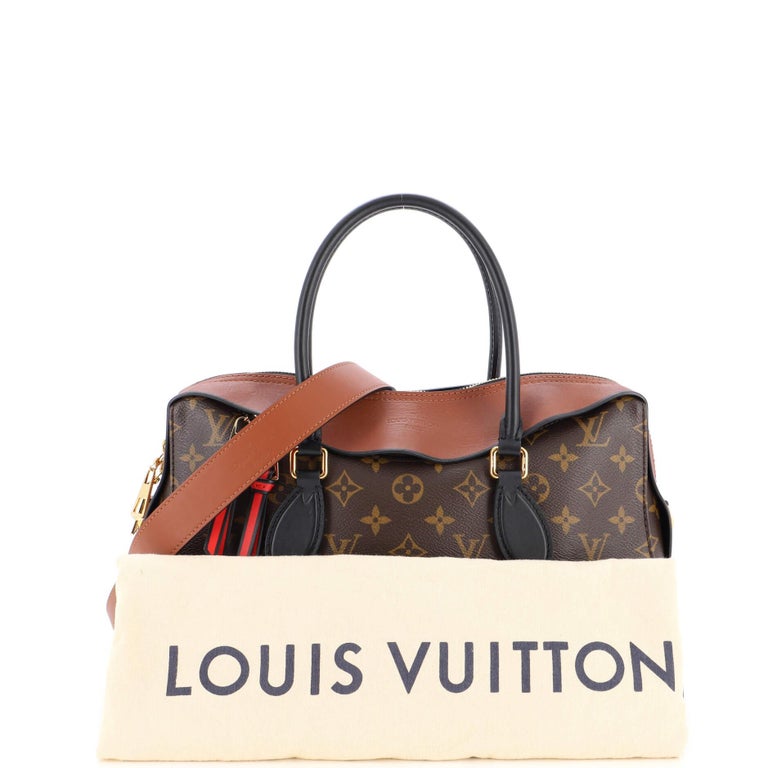 Louis Vuitton Tuileries Handbag Monogram Canvas with Leather at 1stDibs