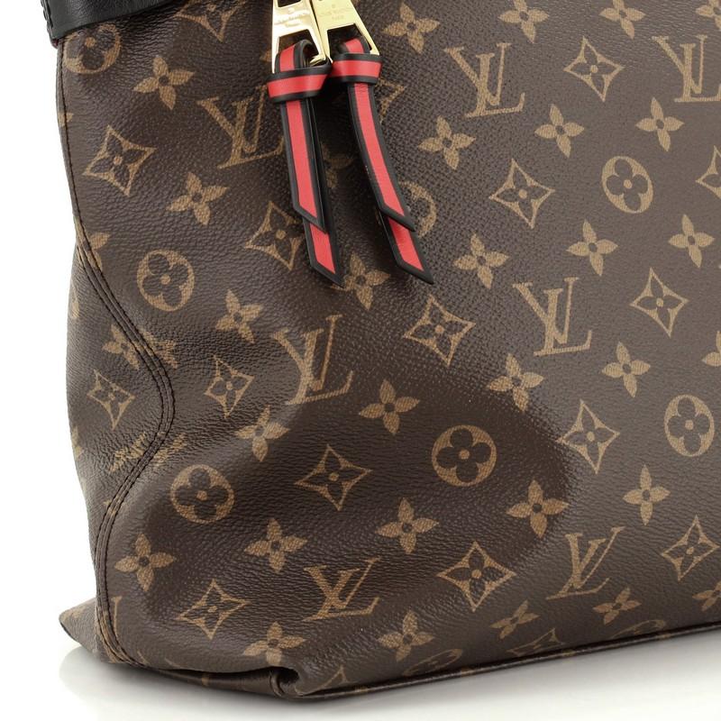 Louis Vuitton Tuileries Hobo Monogram Canvas with Leather 2