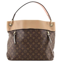 Louis Vuitton Tuileries Hobo Monogram Canvas with Leather