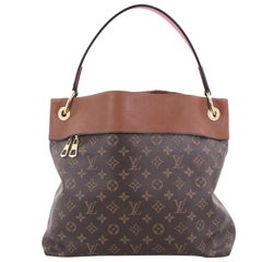 Louis Vuitton Tuileries Hobo Monogram Canvas with Leather