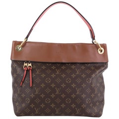 Louis Vuitton Tuileries Hobo Monogram Canvas with Leather