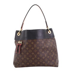 Louis Vuitton Tuileries Hobo Monogram Canvas with Leather