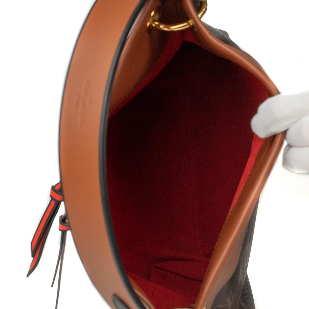 Women's LOUIS VUITTON, Tuileries in brown canvas For Sale