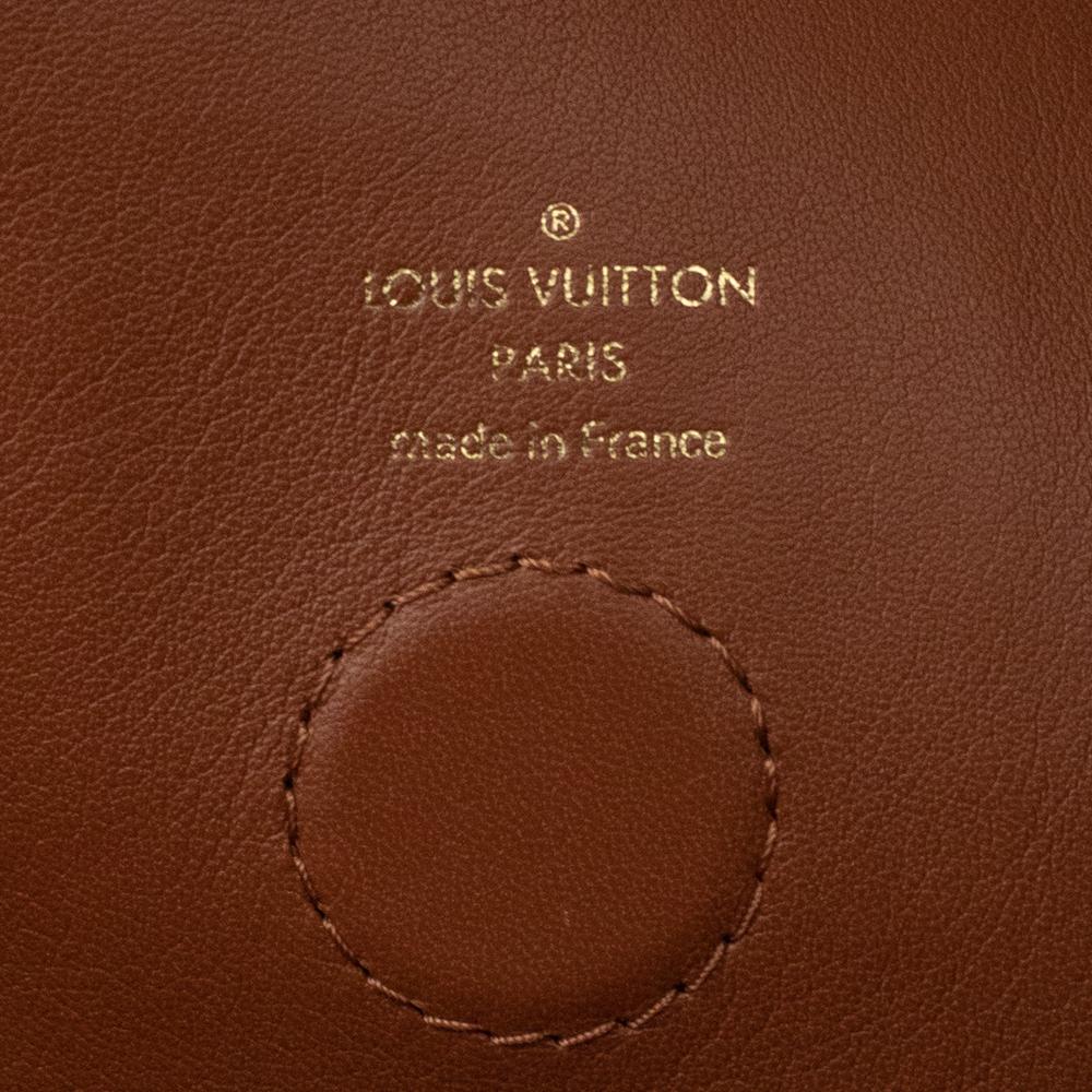 LOUIS VUITTON, Tuileries in brown canvas For Sale 1