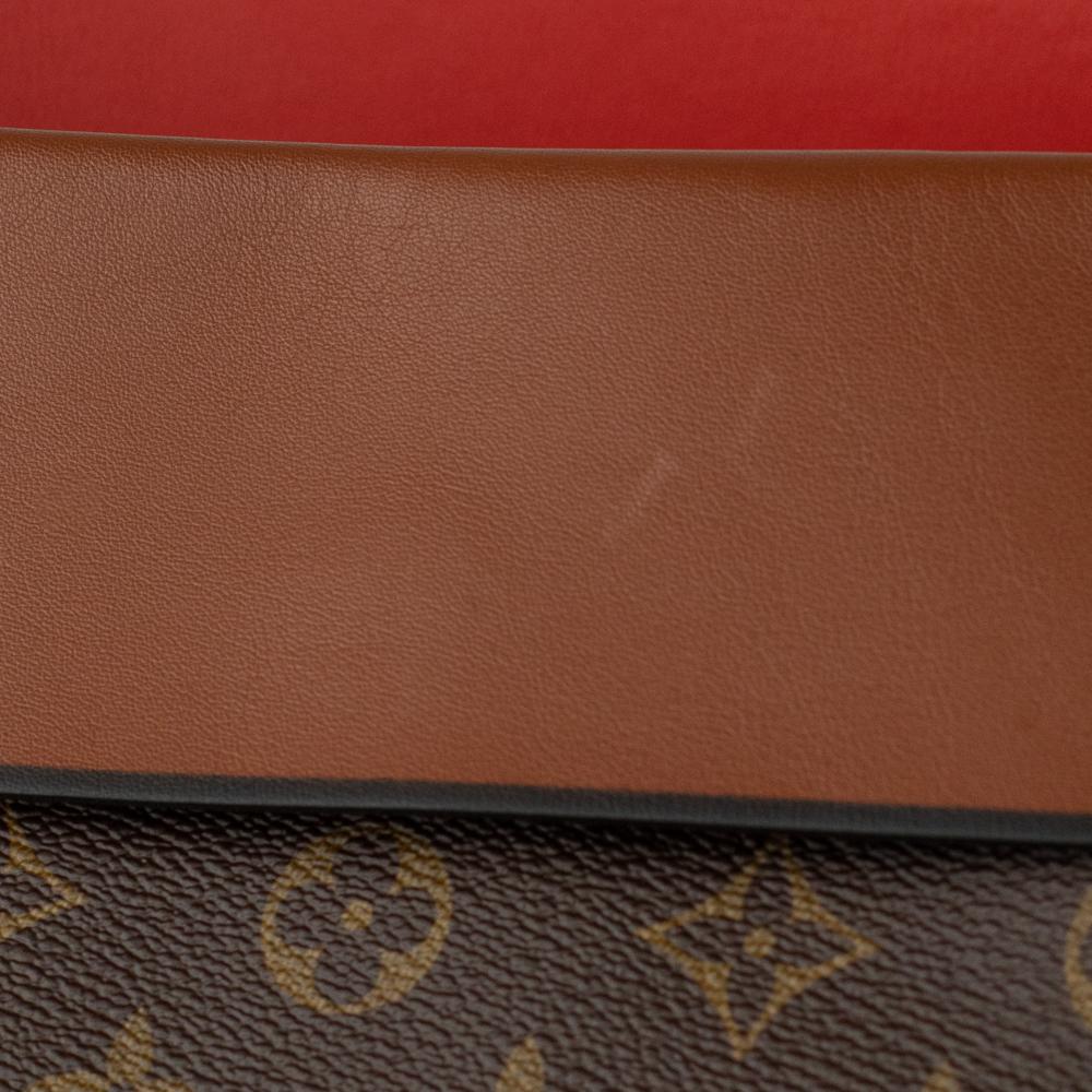 LOUIS VUITTON, Tuileries in brown canvas For Sale 3