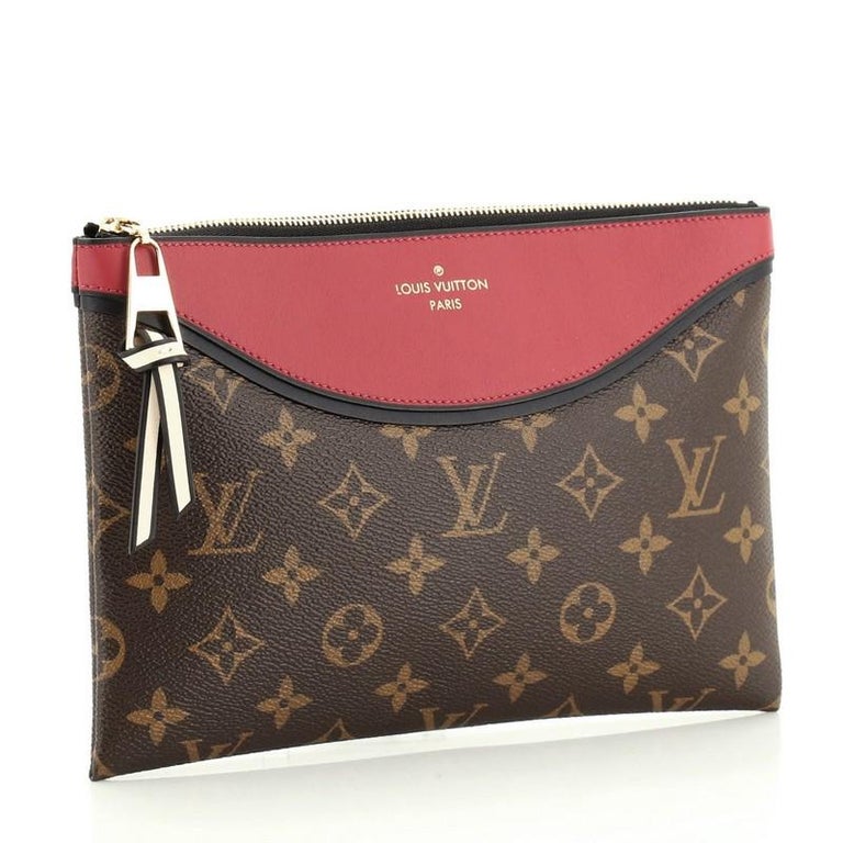 Louis Vuitton Red Monogram Wallet For Sale at 1stDibs