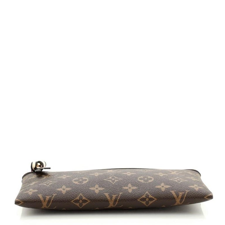 Louis Vuitton Tuileries Pochette NM Monogram Canvas with Leather For Sale at 1stDibs