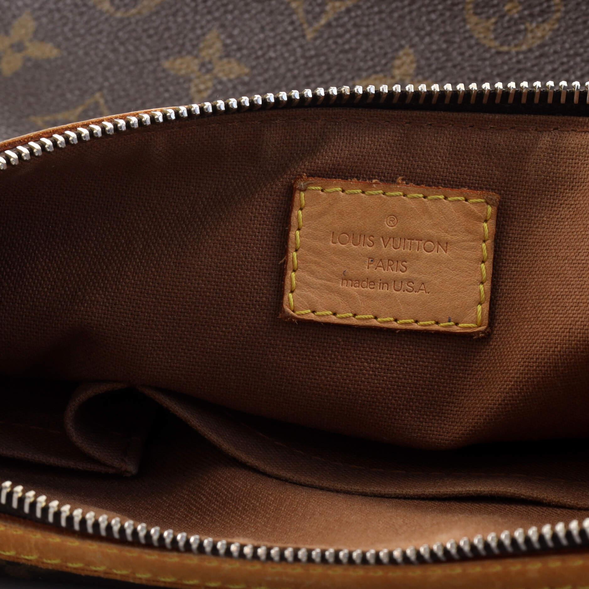 Louis Vuitton Tulum Handbag Monogram Canvas GM 4