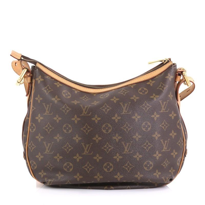 Gray Louis Vuitton Tulum Handbag Monogram Canvas GM