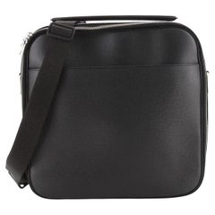 Louis Vuitton Tura Messenger Bag Taiga Leather