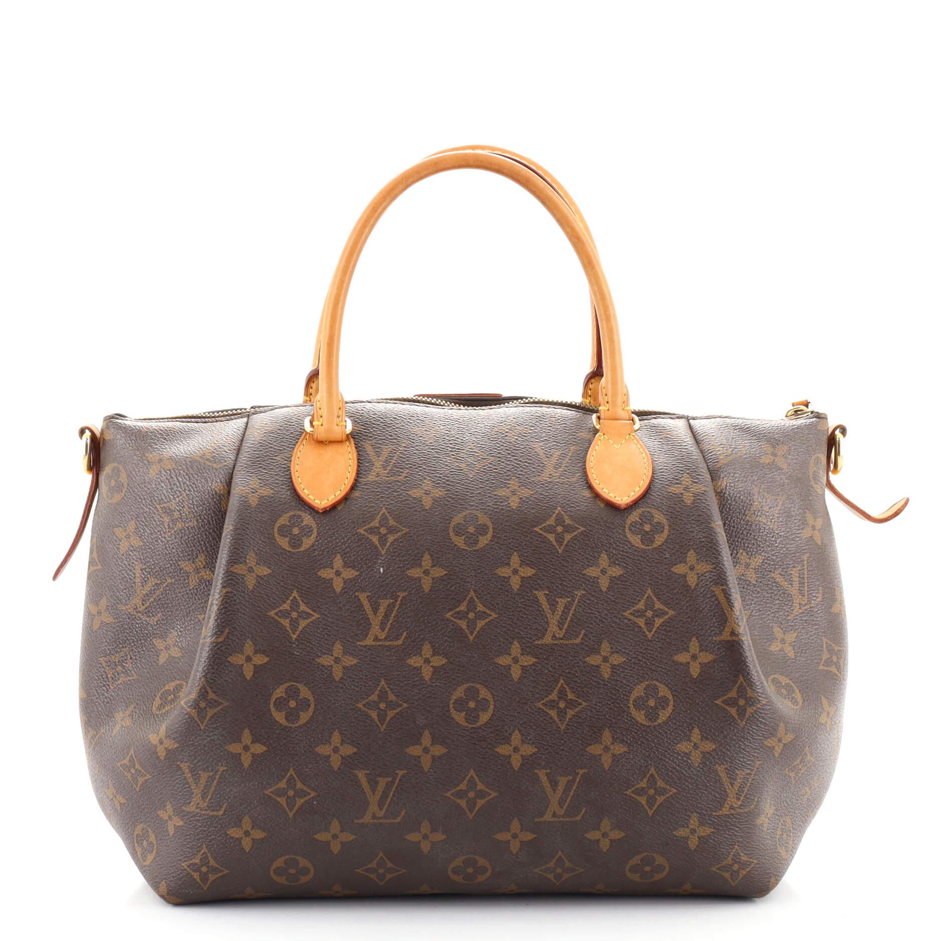 Louis Vuitton Louis Vuitton Turenne Handtasche Monogramm Segeltuch GM (Braun)