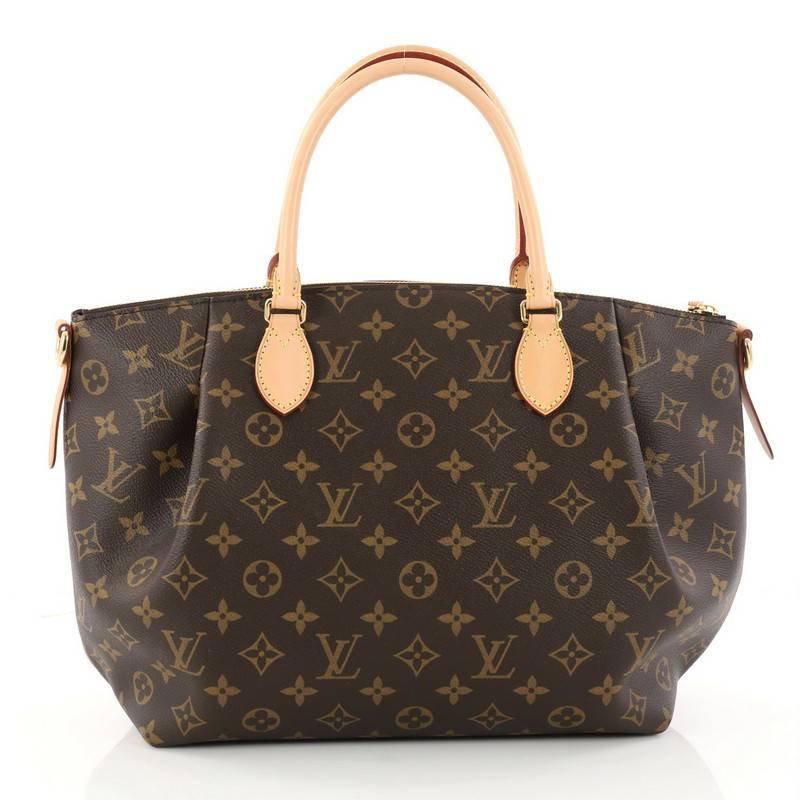  Louis Vuitton Turenne Handbag Monogram Canvas MM In Good Condition In NY, NY