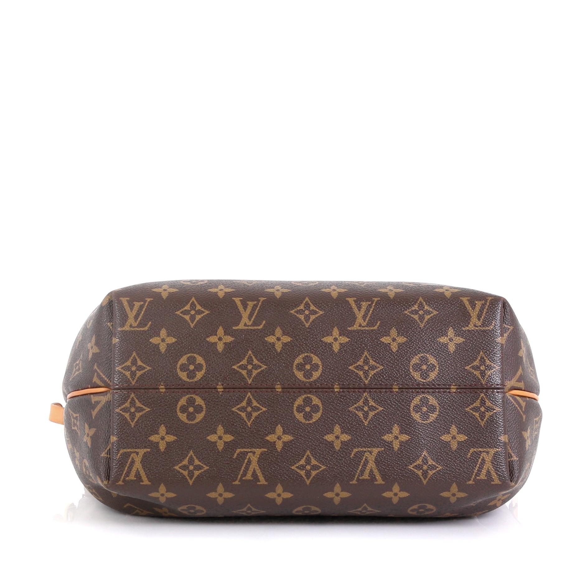 Louis Vuitton Turenne Handbag Monogram Canvas MM In Fair Condition In NY, NY