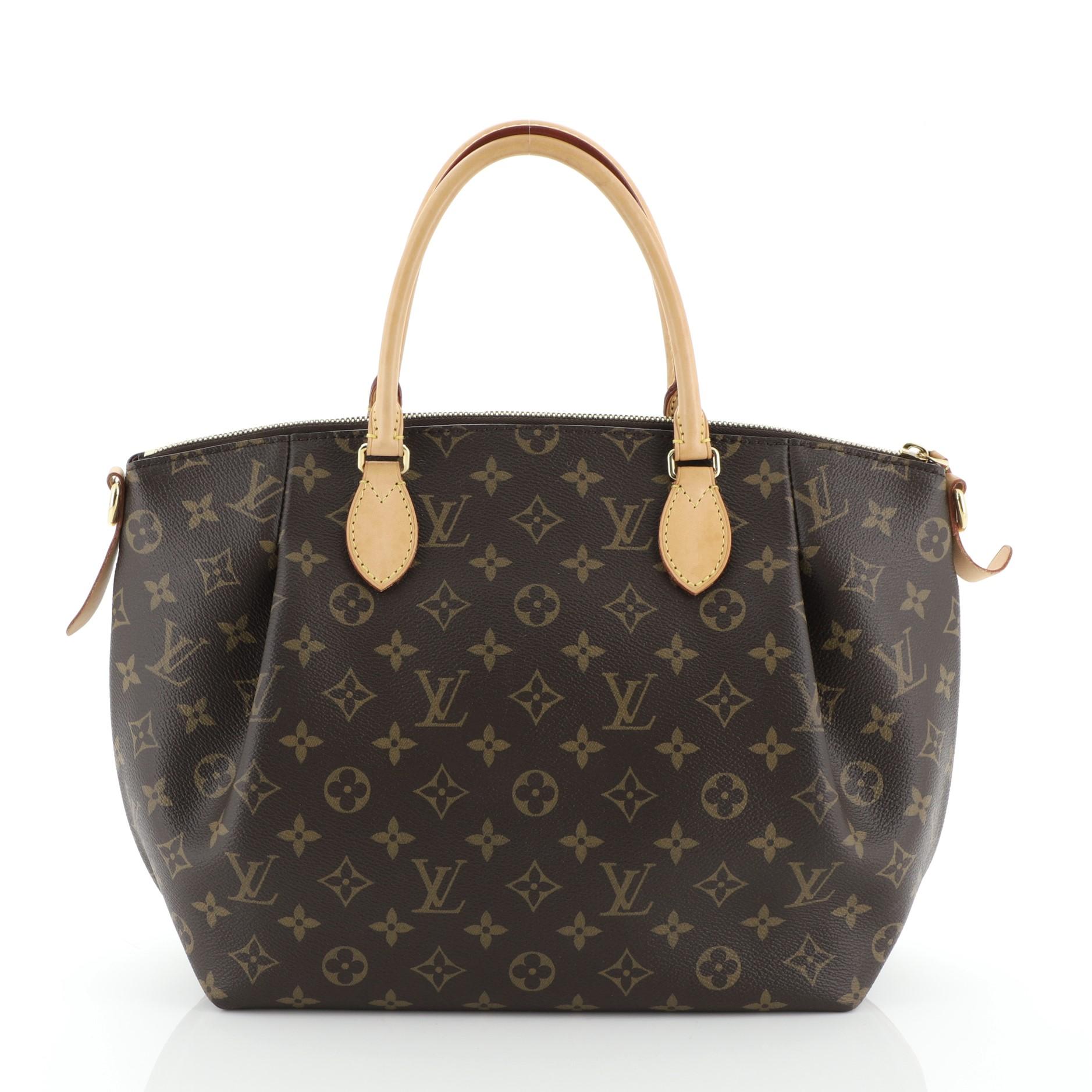 Louis Vuitton Turenne Handbag Monogram Canvas MM In Good Condition In NY, NY