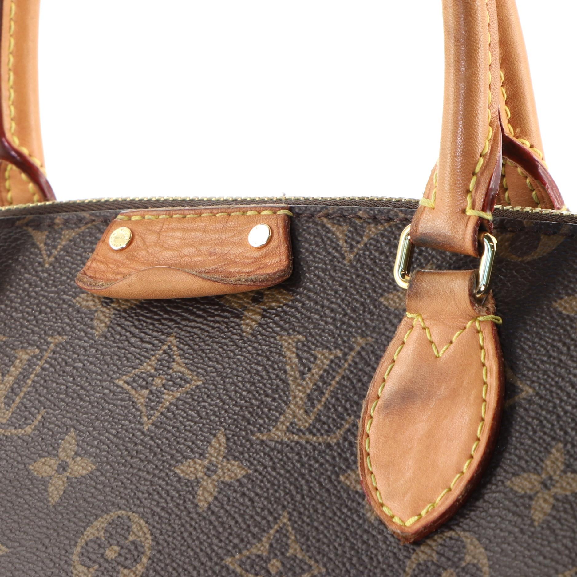 Louis Vuitton Turenne Handbag Monogram Canvas MM In Fair Condition In NY, NY