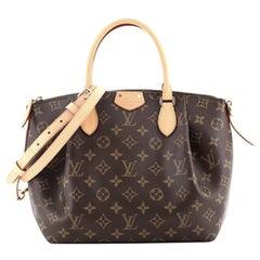 Authentic Louis Vuitton Monogram Turenne PM Satchel Shoulder Handbag M48813