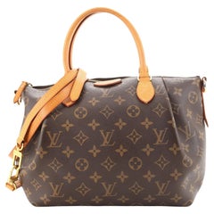 Louis Vuitton Turenne Handtasche mit Monogramm aus Segeltuch PM