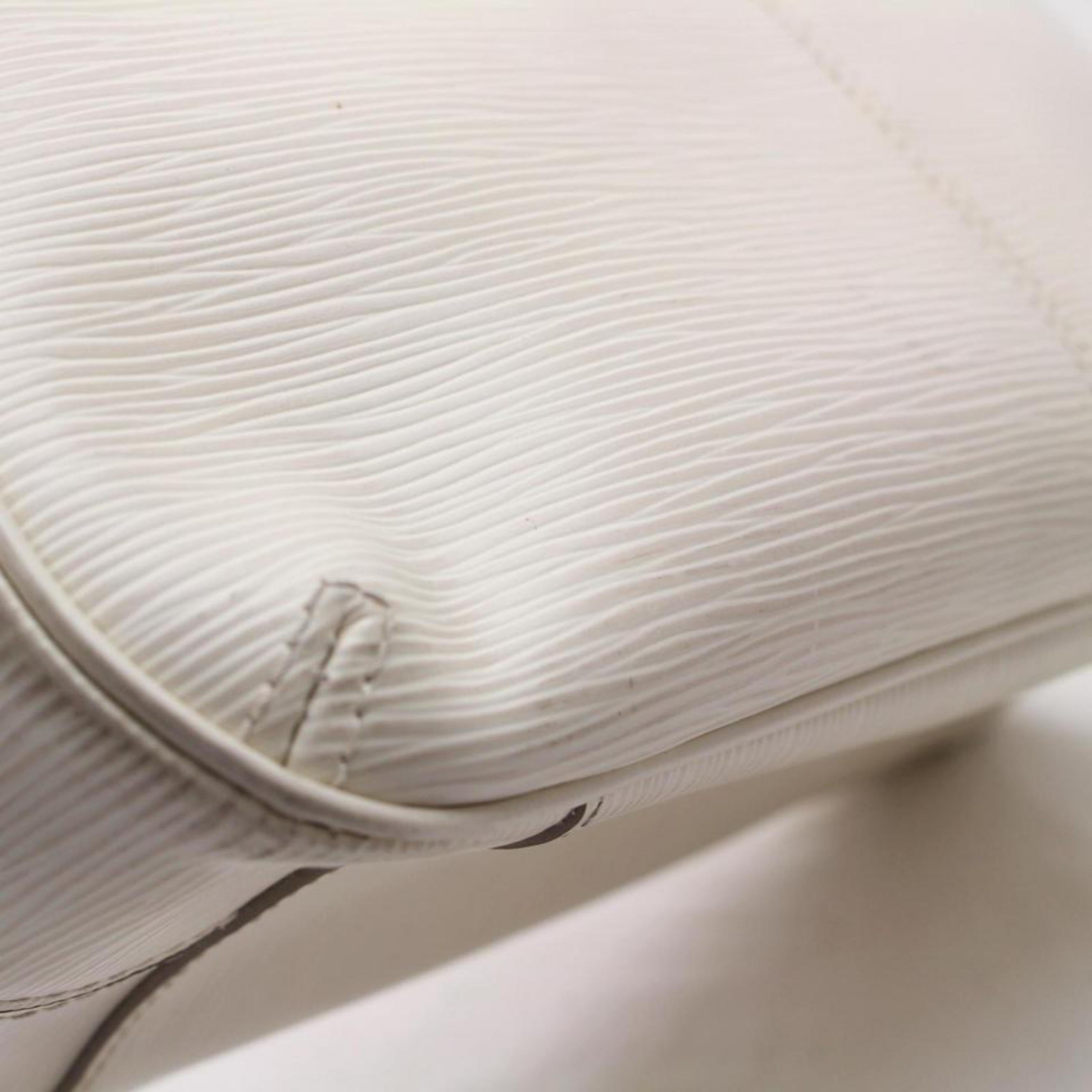 Louis Vuitton Turenne Pm 867967 White Leather Shoulder Bag 8