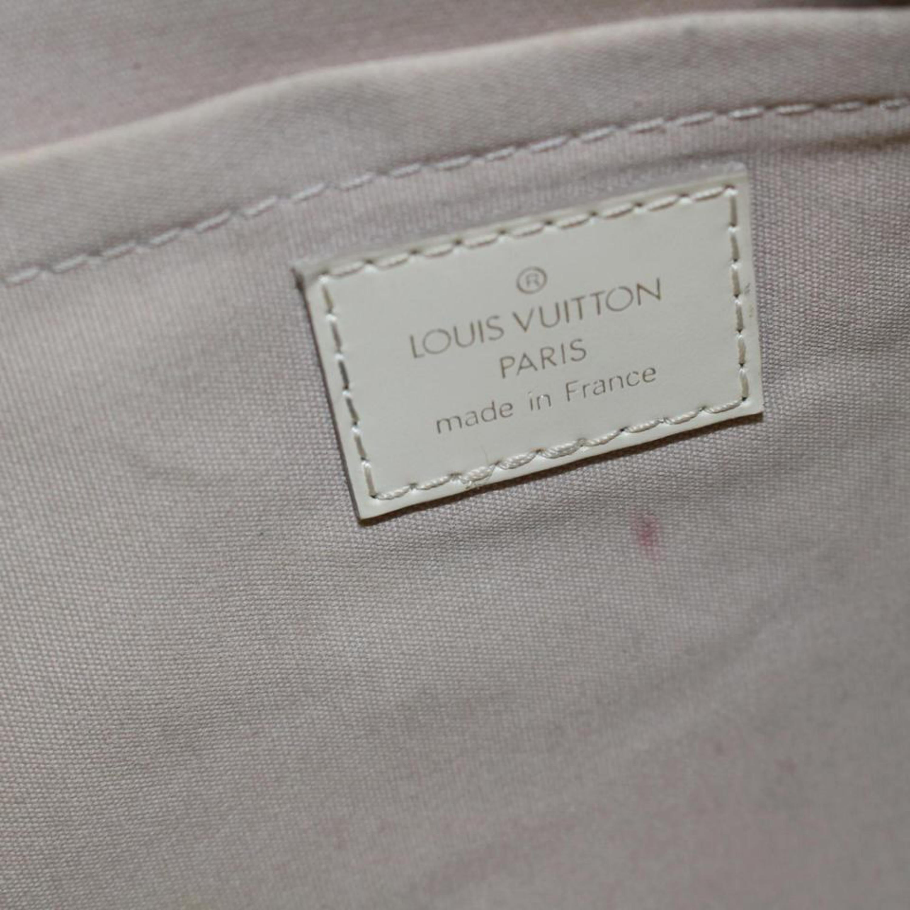 Louis Vuitton Turenne Pm 867967 White Leather Shoulder Bag 1