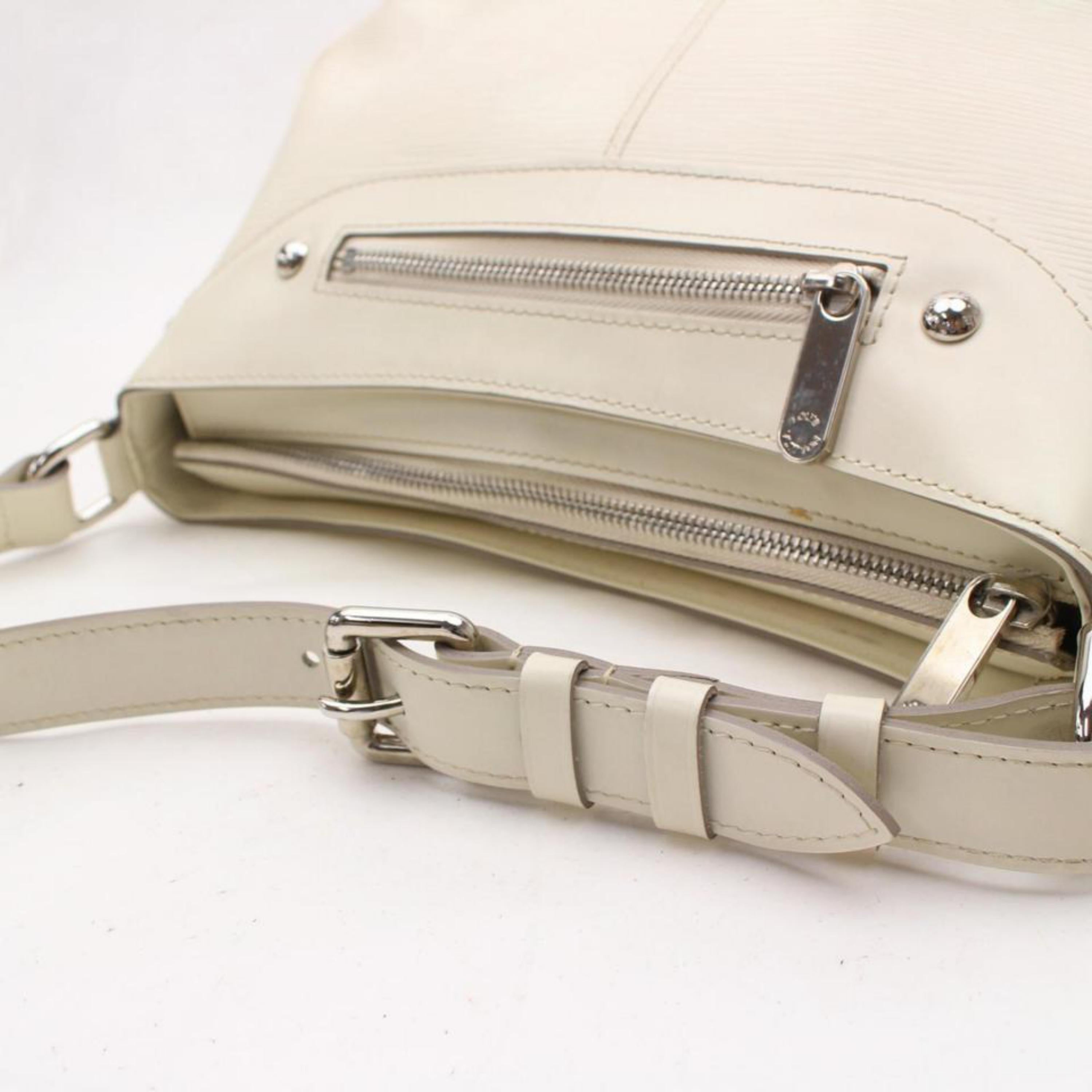 Louis Vuitton Turenne Pm 867967 White Leather Shoulder Bag 2