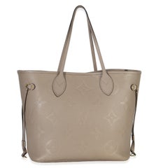 Louis Vuitton Turtledove Giant Monogram Empreinte Neverfull MM