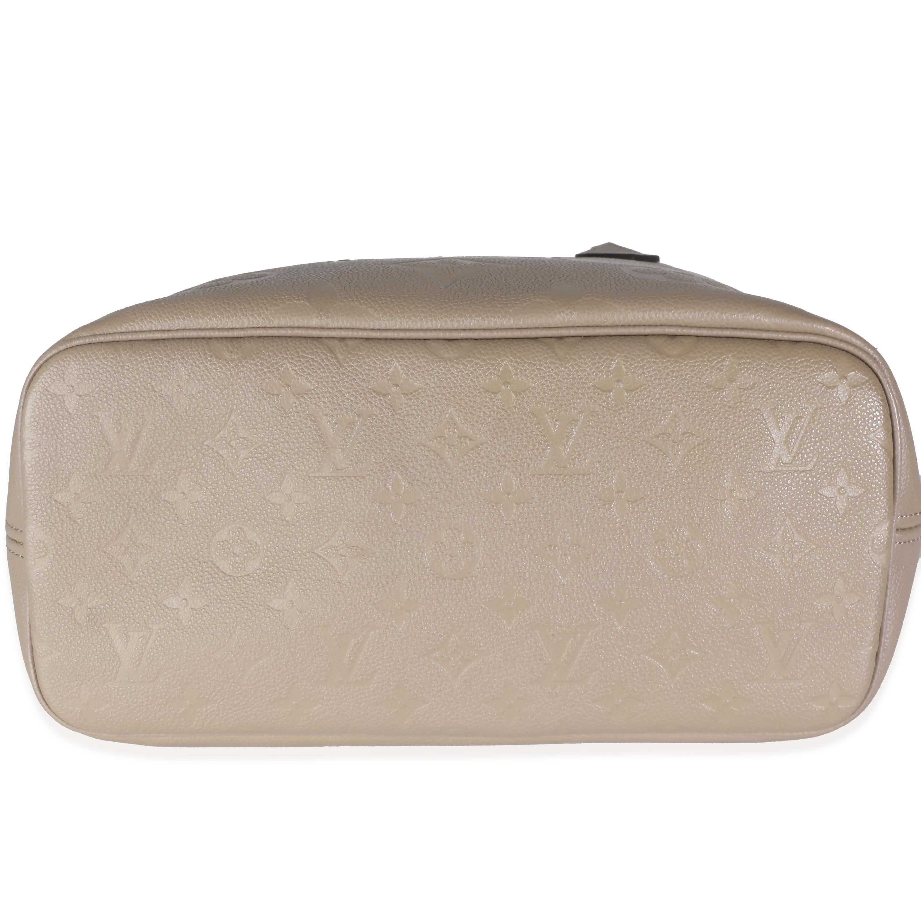Louis Vuitton Turtledove Giant Monogram Empreinte Neverfull MM 2