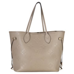 Louis Vuitton Turtledove Giant Monogram Empreinte Neverfull MM