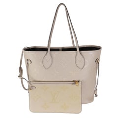 Louis Vuitton Turtledove Giant Monogram Empreinte Neverfull MM