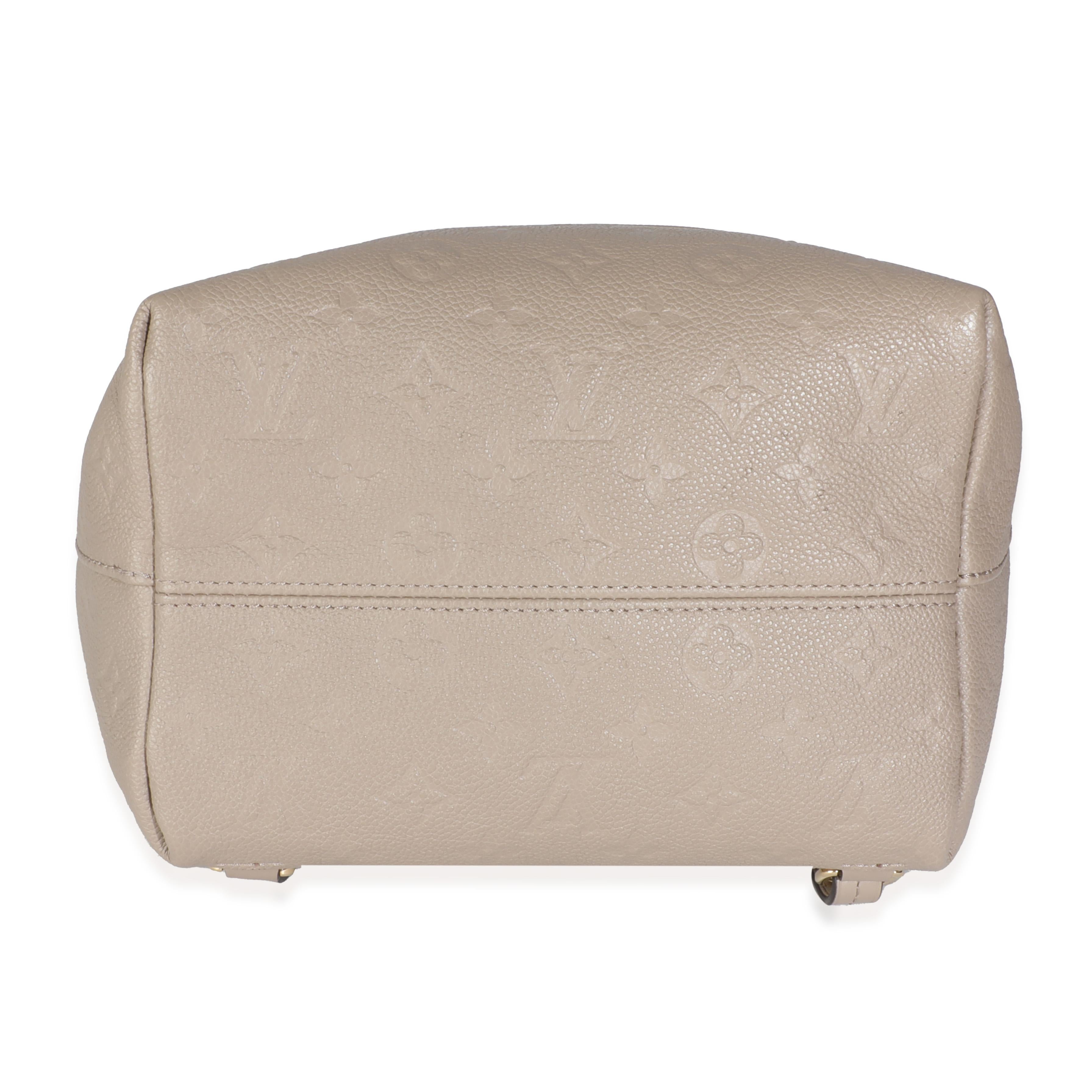 Louis Vuitton Zaino Monogram Empreinte Montsouris tortora NM in vendita 3