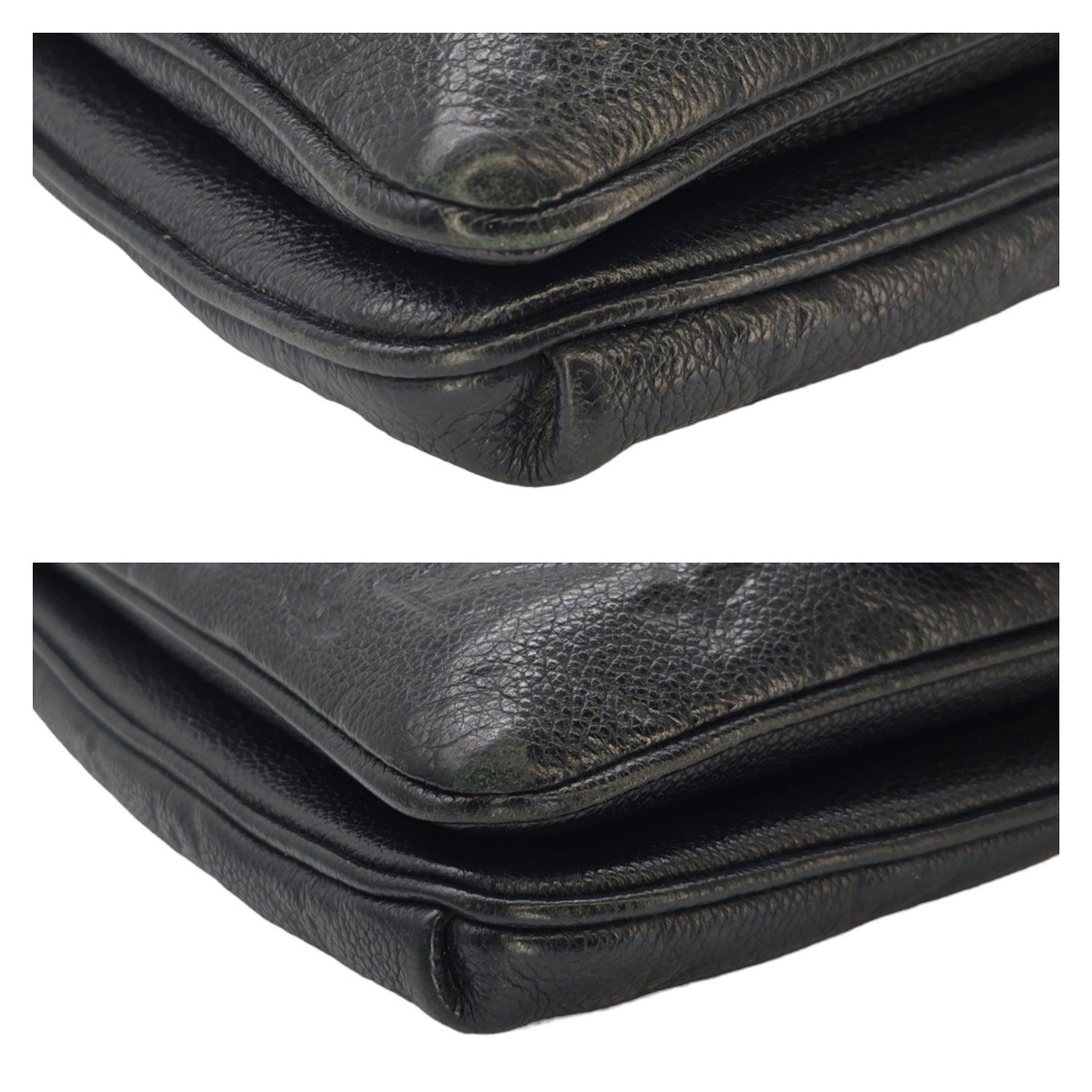 Louis Vuitton Twice Black Monogram Empreinte Crossbody Bag 6