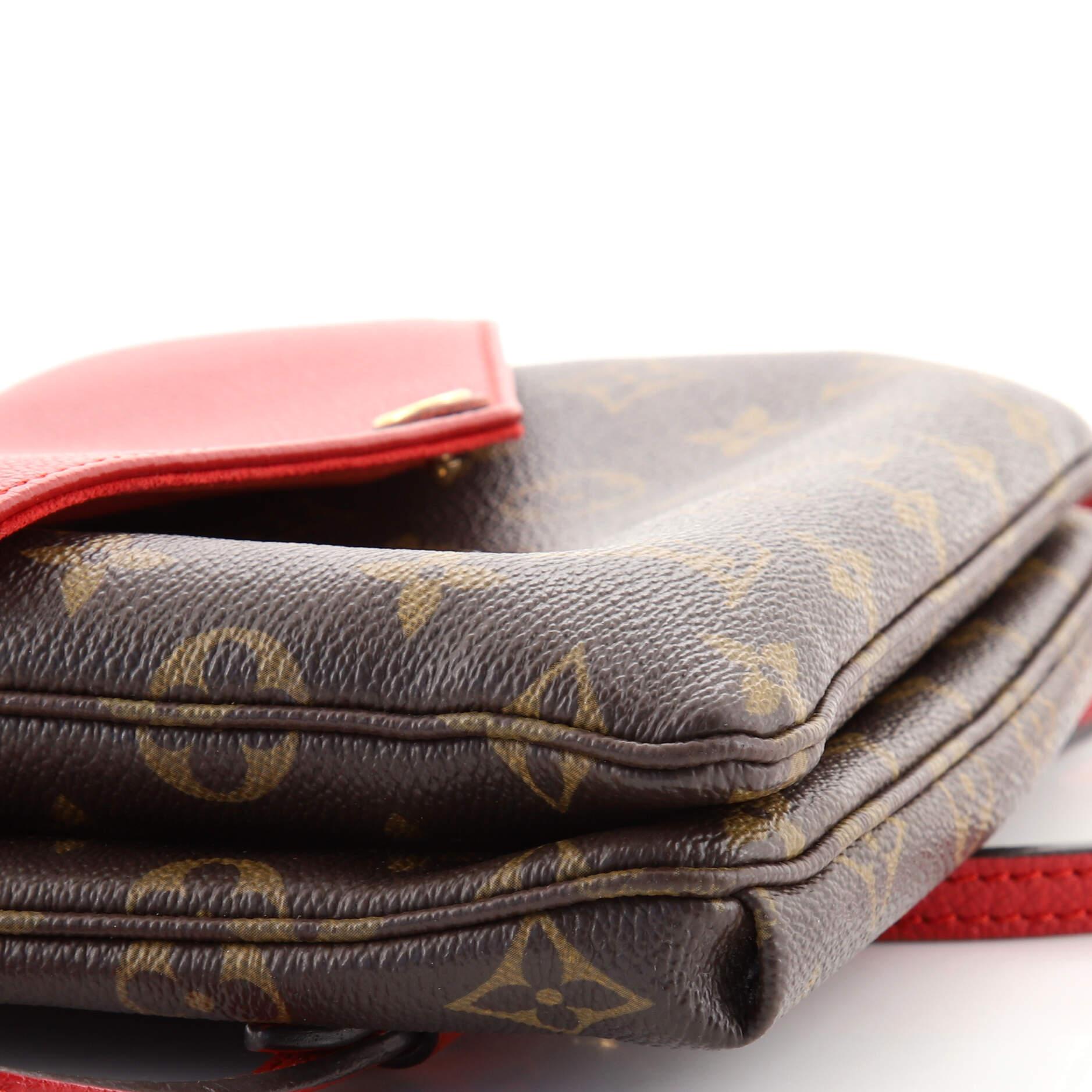 Borsa Louis Vuitton Twice in tela Monogram 2