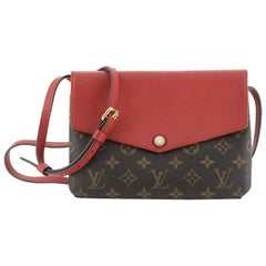 Louis Vuitton Twice Handbag Monogram Canvas