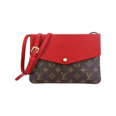 Louis Vuitton Twice Handbag Monogram Canvas