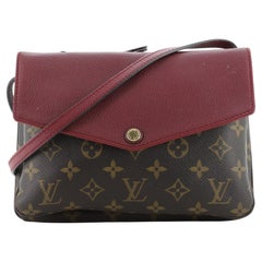 Louis Vuitton Twice Handbag Monogram Canvas