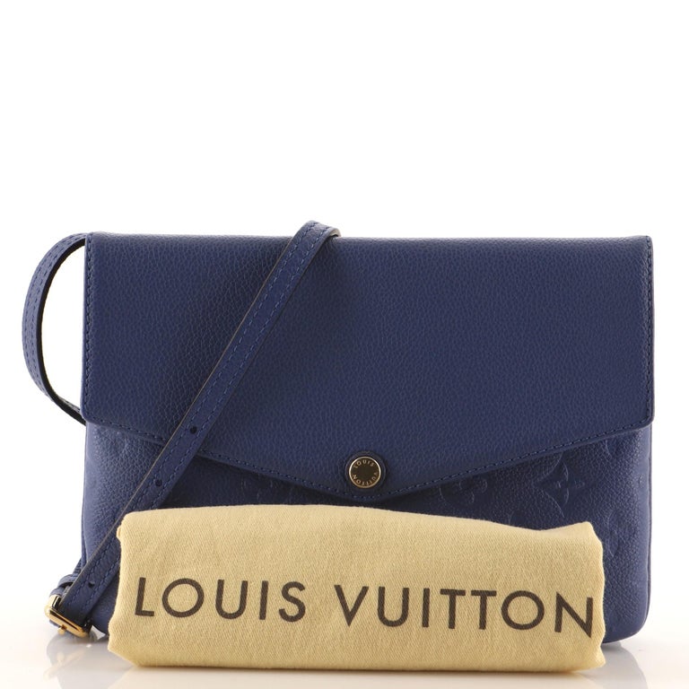 Louis Vuitton Twice Handbag Monogram Empreinte Leather at 1stDibs  louis vuitton  twice empreinte, lv twice empreinte, louis vuitton empreinte twice