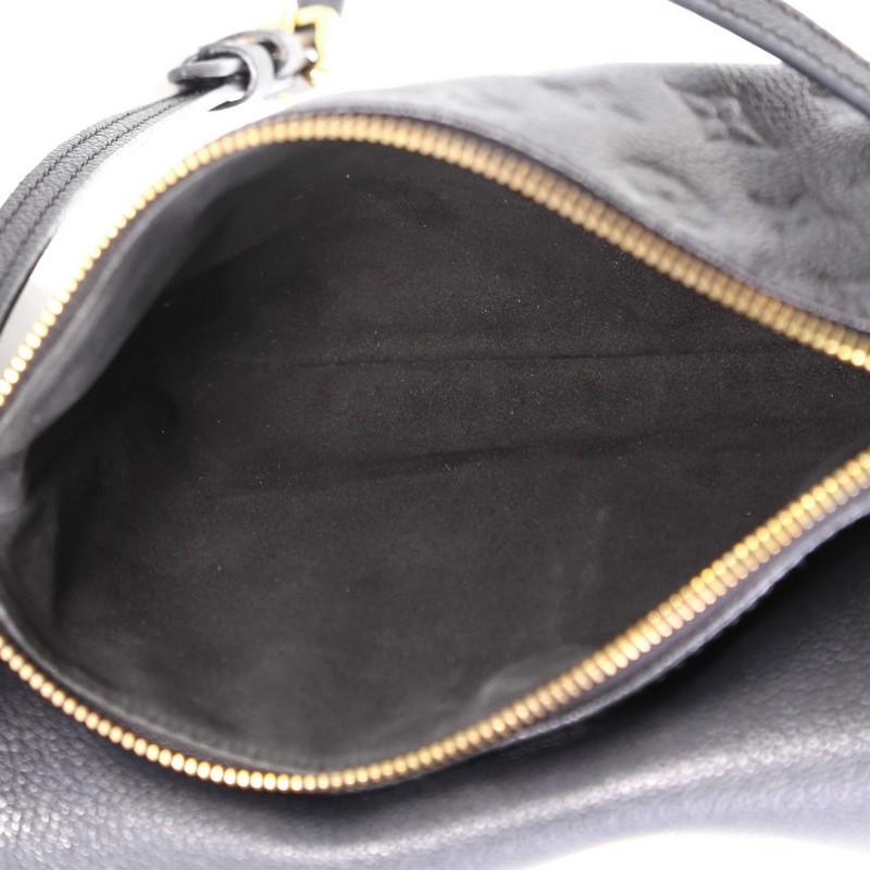 Women's or Men's Louis Vuitton Twice Handbag Monogram Empreinte Leather