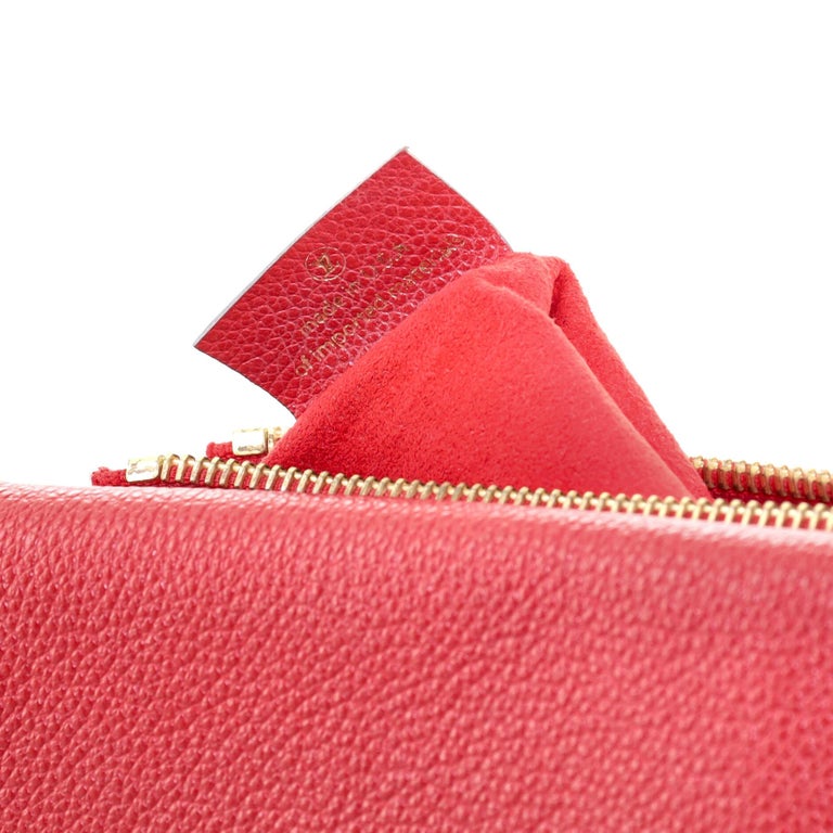 Louis Vuitton Twice Handbag Monogram Empreinte Leather For Sale at 1stDibs