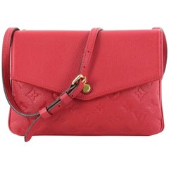 Louis Vuitton Twice Handbag Monogram Empreinte Leather
