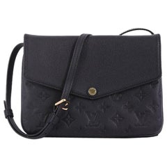 Louis Vuitton Twice Handbag Monogram Empreinte Leather