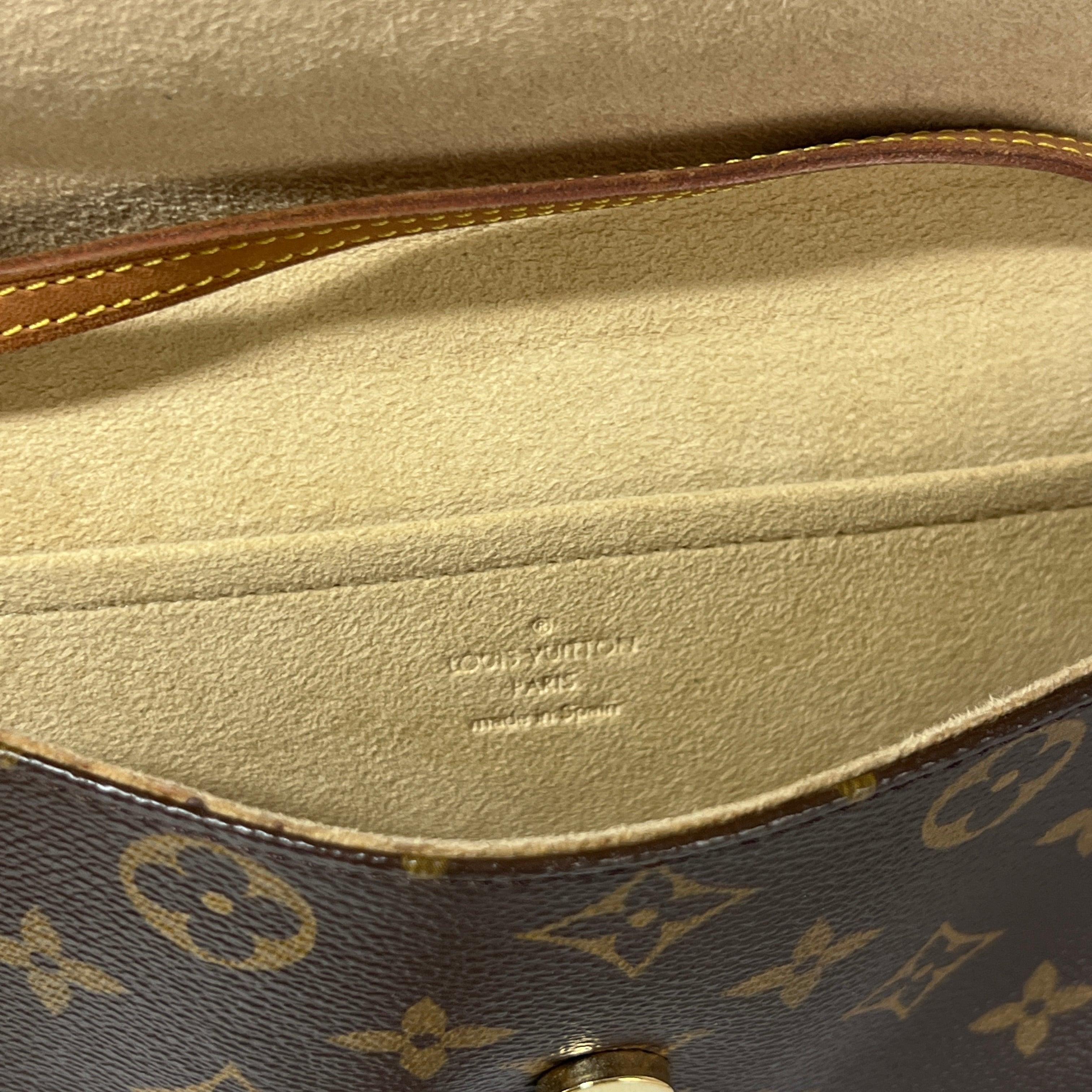 Louis Vuitton Twin GM Crossbody Bag Monogram Canvas Brown 2004 in vendita 1