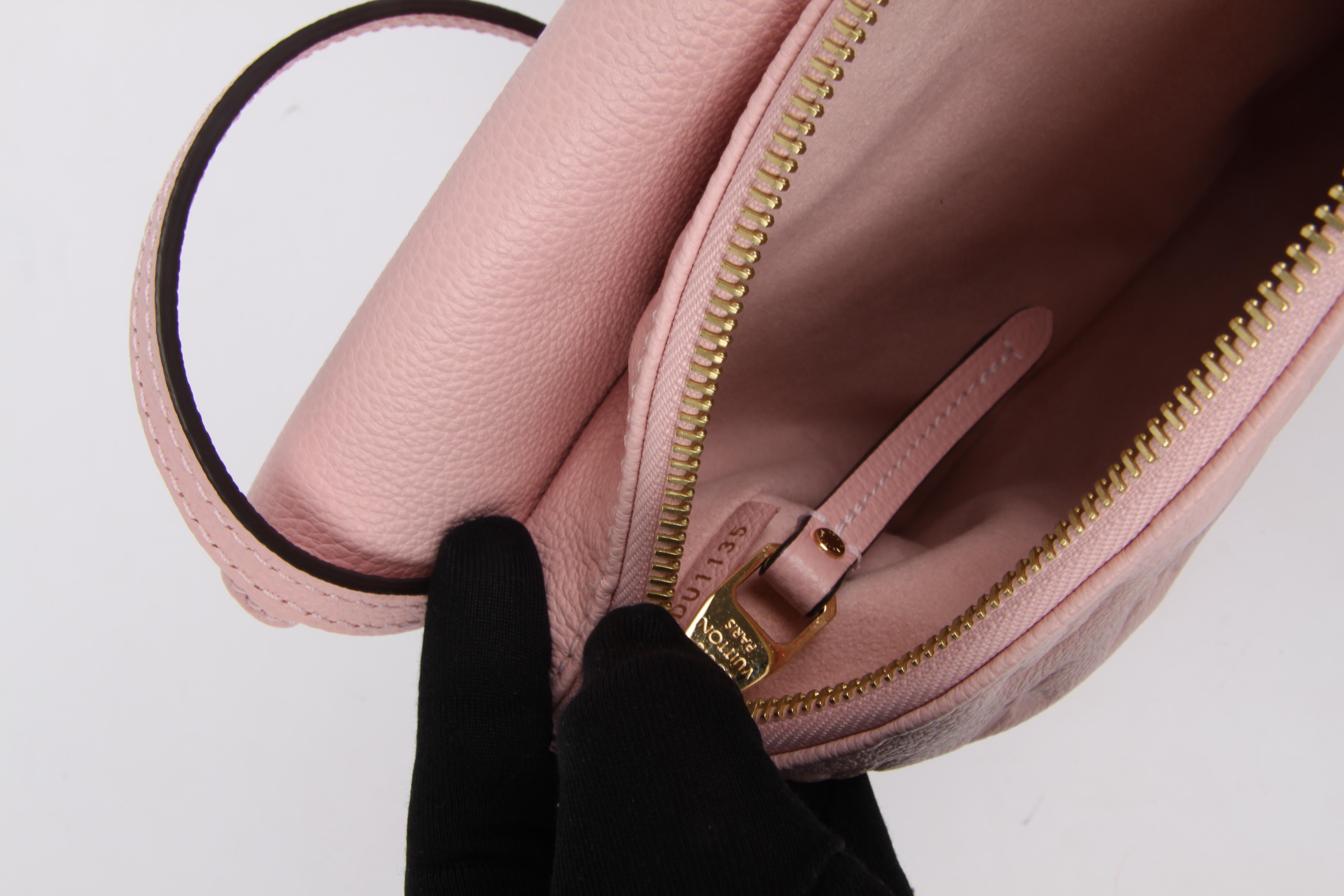Louis Vuitton Twinset Twice Empreinte Bag - pink In Excellent Condition In Baarn, NL