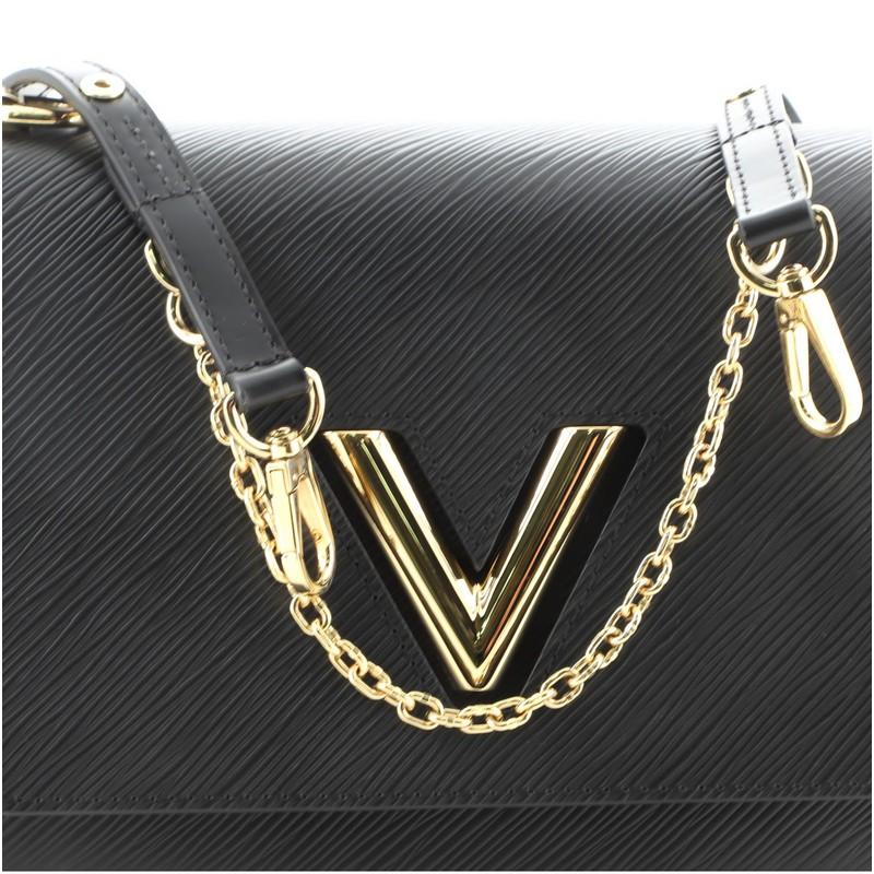 Women's or Men's Louis Vuitton Twist and Twisty Handbag Epi Leather MM